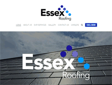 Tablet Screenshot of essexroofing.co.uk